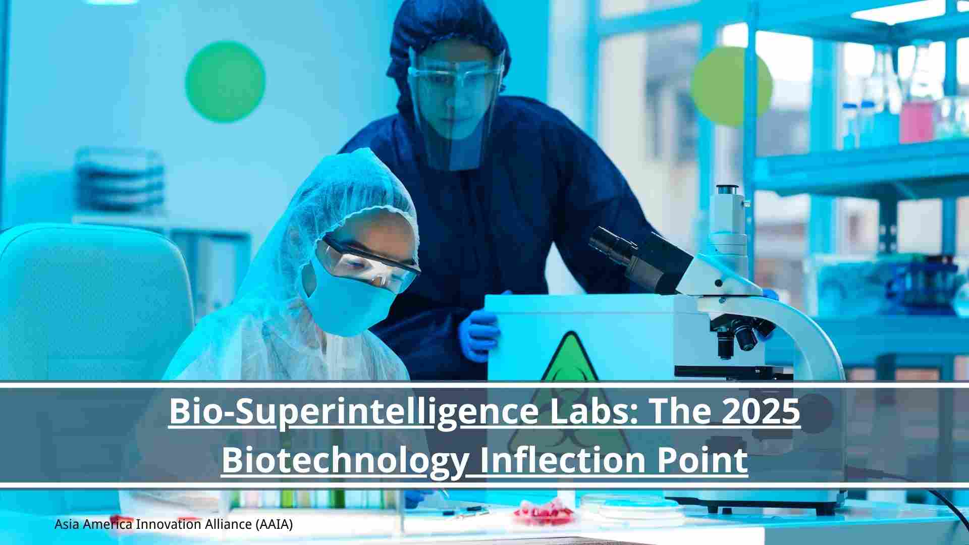 You are currently viewing Bio-Superintelligence Labs: The 2025 Biotechnology Inflection Point
